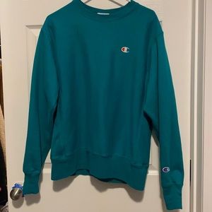 (repost) blueish colored sweater